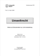 Skript Umweltrecht A4, 158 Seiten (HS2025)