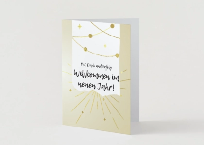Aktuelle Neujahrskarten