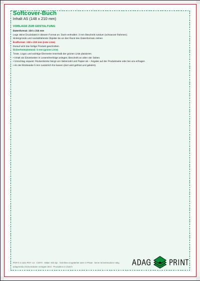 Vorschau Softcover-Buch — Inhalt